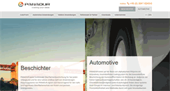 Desktop Screenshot of panadur.de